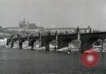 Image of The Charles (Karlsbrucke) Bridge Prague Czechoslovakia, 1945, second 11 stock footage video 65675046375