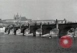 Image of The Charles (Karlsbrucke) Bridge Prague Czechoslovakia, 1945, second 13 stock footage video 65675046375