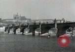 Image of The Charles (Karlsbrucke) Bridge Prague Czechoslovakia, 1945, second 14 stock footage video 65675046375