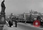Image of The Charles (Karlsbrucke) Bridge Prague Czechoslovakia, 1945, second 20 stock footage video 65675046375