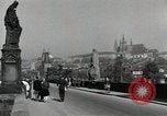 Image of The Charles (Karlsbrucke) Bridge Prague Czechoslovakia, 1945, second 22 stock footage video 65675046375