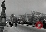 Image of The Charles (Karlsbrucke) Bridge Prague Czechoslovakia, 1945, second 24 stock footage video 65675046375