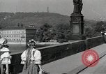 Image of The Charles (Karlsbrucke) Bridge Prague Czechoslovakia, 1945, second 26 stock footage video 65675046375