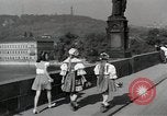 Image of The Charles (Karlsbrucke) Bridge Prague Czechoslovakia, 1945, second 28 stock footage video 65675046375