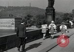 Image of The Charles (Karlsbrucke) Bridge Prague Czechoslovakia, 1945, second 31 stock footage video 65675046375
