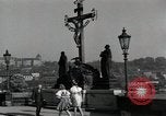Image of The Charles (Karlsbrucke) Bridge Prague Czechoslovakia, 1945, second 37 stock footage video 65675046375