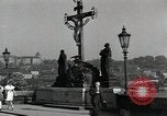 Image of The Charles (Karlsbrucke) Bridge Prague Czechoslovakia, 1945, second 41 stock footage video 65675046375