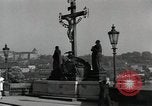 Image of The Charles (Karlsbrucke) Bridge Prague Czechoslovakia, 1945, second 42 stock footage video 65675046375