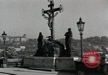 Image of The Charles (Karlsbrucke) Bridge Prague Czechoslovakia, 1945, second 44 stock footage video 65675046375