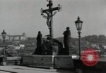 Image of The Charles (Karlsbrucke) Bridge Prague Czechoslovakia, 1945, second 45 stock footage video 65675046375