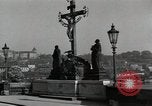 Image of The Charles (Karlsbrucke) Bridge Prague Czechoslovakia, 1945, second 46 stock footage video 65675046375