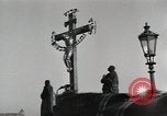 Image of The Charles (Karlsbrucke) Bridge Prague Czechoslovakia, 1945, second 49 stock footage video 65675046375
