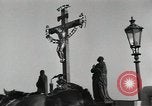 Image of The Charles (Karlsbrucke) Bridge Prague Czechoslovakia, 1945, second 51 stock footage video 65675046375