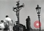 Image of The Charles (Karlsbrucke) Bridge Prague Czechoslovakia, 1945, second 54 stock footage video 65675046375