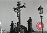 Image of The Charles (Karlsbrucke) Bridge Prague Czechoslovakia, 1945, second 55 stock footage video 65675046375