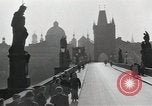 Image of Karlsbrucke or Charles Bridge Prague Czechoslovakia, 1945, second 6 stock footage video 65675046376