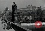 Image of Karlsbrucke or Charles Bridge Prague Czechoslovakia, 1945, second 18 stock footage video 65675046376