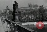 Image of Karlsbrucke or Charles Bridge Prague Czechoslovakia, 1945, second 22 stock footage video 65675046376