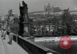 Image of Karlsbrucke or Charles Bridge Prague Czechoslovakia, 1945, second 29 stock footage video 65675046376