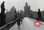 Image of Karlsbrucke or Charles Bridge Prague Czechoslovakia, 1945, second 47 stock footage video 65675046376