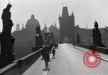Image of Karlsbrucke or Charles Bridge Prague Czechoslovakia, 1945, second 48 stock footage video 65675046376