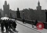 Image of Karlsbrucke or Charles Bridge Prague Czechoslovakia, 1945, second 52 stock footage video 65675046376
