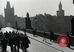 Image of Karlsbrucke or Charles Bridge Prague Czechoslovakia, 1945, second 54 stock footage video 65675046376