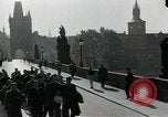Image of Karlsbrucke or Charles Bridge Prague Czechoslovakia, 1945, second 56 stock footage video 65675046376