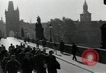 Image of Karlsbrucke or Charles Bridge Prague Czechoslovakia, 1945, second 57 stock footage video 65675046376