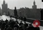 Image of Karlsbrucke or Charles Bridge Prague Czechoslovakia, 1945, second 60 stock footage video 65675046376