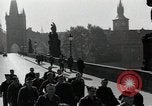 Image of Karlsbrucke or Charles Bridge Prague Czechoslovakia, 1945, second 62 stock footage video 65675046376