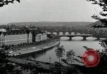 Image of Prague and the Vltava River Prague Czechoslovakia, 1945, second 3 stock footage video 65675046377