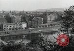 Image of Prague and the Vltava River Prague Czechoslovakia, 1945, second 21 stock footage video 65675046377