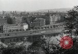 Image of Prague and the Vltava River Prague Czechoslovakia, 1945, second 26 stock footage video 65675046377