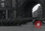 Image of Czech soldiers Prague Czechoslovakia, 1945, second 42 stock footage video 65675046378