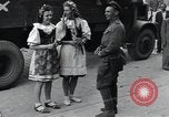 Image of Czech soldiers Prague Czechoslovakia, 1945, second 50 stock footage video 65675046379