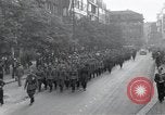 Image of Czech soldiers march Prague Czechoslovakia, 1945, second 3 stock footage video 65675046381