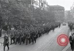 Image of Czech soldiers march Prague Czechoslovakia, 1945, second 5 stock footage video 65675046381