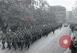 Image of Czech soldiers march Prague Czechoslovakia, 1945, second 7 stock footage video 65675046381