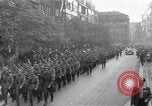 Image of Czech soldiers march Prague Czechoslovakia, 1945, second 8 stock footage video 65675046381