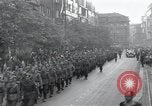 Image of Czech soldiers march Prague Czechoslovakia, 1945, second 10 stock footage video 65675046381