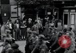 Image of Czech soldiers march Prague Czechoslovakia, 1945, second 13 stock footage video 65675046381