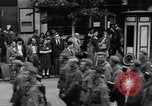 Image of Czech soldiers march Prague Czechoslovakia, 1945, second 17 stock footage video 65675046381