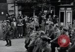 Image of Czech soldiers march Prague Czechoslovakia, 1945, second 23 stock footage video 65675046381