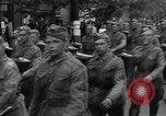Image of Czech soldiers march Prague Czechoslovakia, 1945, second 25 stock footage video 65675046381