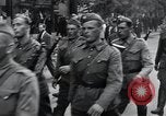Image of Czech soldiers march Prague Czechoslovakia, 1945, second 37 stock footage video 65675046381
