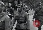Image of Czech soldiers march Prague Czechoslovakia, 1945, second 38 stock footage video 65675046381