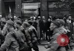 Image of Czech soldiers march Prague Czechoslovakia, 1945, second 52 stock footage video 65675046381