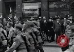 Image of Czech soldiers march Prague Czechoslovakia, 1945, second 55 stock footage video 65675046381