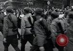 Image of Czech soldiers march Prague Czechoslovakia, 1945, second 56 stock footage video 65675046381